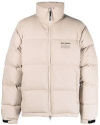 Axel Arigato - Gefütterte Jacke Mit Logo-Print - Lyst