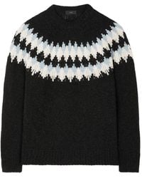 Alanui - Fairisle Wool Sweater - Lyst