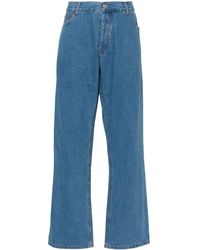 Forte - High-waist Straight-leg Jeans - Lyst