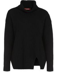 Max Mara - Ribbed Turtleneck Sweater - Lyst
