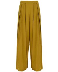 Danamé - Pleated Palazzo Pants - Lyst