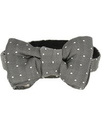 Tom Ford - Patterned-jacquard Bow Tie - Lyst