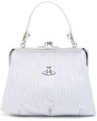 Vivienne Westwood - Granny Frame Striped Tote Bag - Lyst