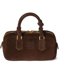Miu Miu - Bolso shopper Arcadie acolchado - Lyst