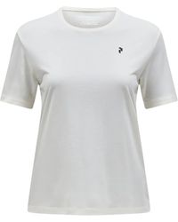 Peak Performance - Logo-Detail Short-Sleeve T-Shirt - Lyst