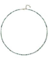 Mateo - Emerald Beaded Necklace - Lyst