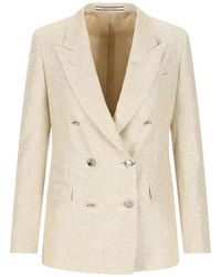 Tagliatore - Double-Breasted Flap-Pocket Blazer - Lyst