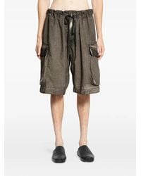 Uma Wang - Overdyed Cargo Shorts - Lyst