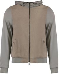 Moorer - Chaqueta Amadeo Con Capucha Y Cremallera - Lyst