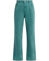 Lacoste - Straight-Leg Cotton Jeans - Lyst