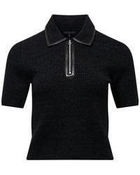 Rag & Bone - Caterina Zipped Polo Top - Lyst