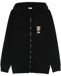 Moschino - Sudadera Con Capucha Y Detalle De Logo - Lyst