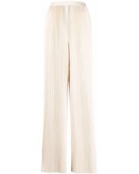Fabiana Filippi - Straight-Leg Plissé Trousers - Lyst