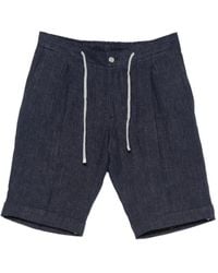 Barba Napoli - Capri Drawstring Deck Shorts - Lyst