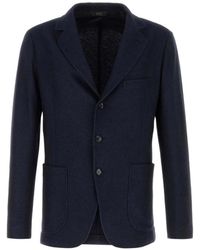 Brioni - Blazer À Simple Boutonnage - Lyst