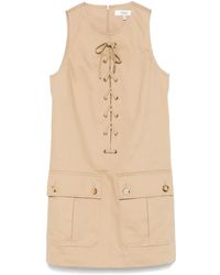 Chloé - レースアップ ミニドレス - Lyst
