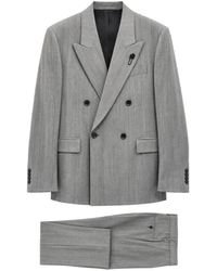 Lardini - Traje Con Doble Botonadura Y Motivo - Lyst