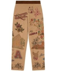 Alanui - The Decade Graphic-Print Trousers - Lyst