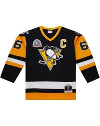 Mitchell & Ness - Nhl ダーク "penguins 1992 Mario Lemieux" ジャージ - Lyst