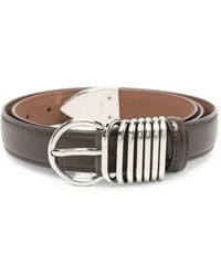 ELEH - Multi-Ring Leather Belt - Lyst