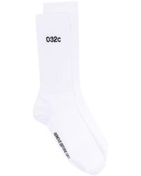 032c - Remove Before Sex Ribbed Socks - Lyst
