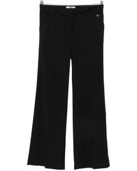 Aniye By - Rio Logo-Plaque Tailored Trousers - Lyst