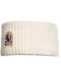 Parajumpers - Calane Logo-Patch Ribbed-Knit Headband - Lyst