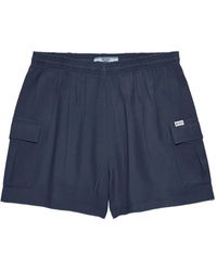 Prada - Light Mohair Shorts - Lyst