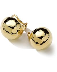 Ippolita 18kt Gold Pinball Clip Earrings - Metallic