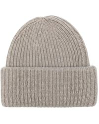 Soft Goat - Gerippte Beanie - Lyst