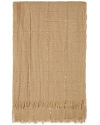 Pennyblack - Sequin-Embellished Frayed Scarf - Lyst