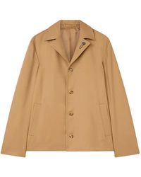 Lardini - Flannel Shirt Jacket - Lyst