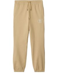 Burberry - Cotton Track Pants - Lyst