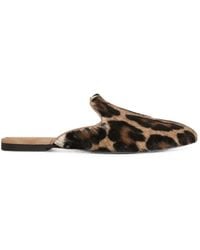 Dolce & Gabbana - Leo Kid-Leather Mules - Lyst