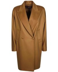 Max Mara - Mastro Double-Breasted Coat - Lyst