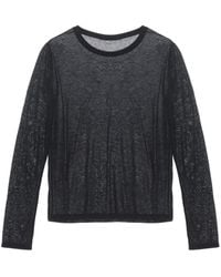 Baserange - Long-Sleeve Lyocell T-Shirt - Lyst
