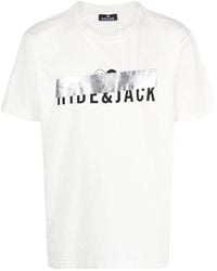 HIDE & JACK - Logo-print Cotton T-shirt - Lyst