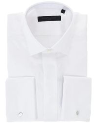 Corneliani - Concealed-Placket Poplin Shirt - Lyst