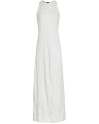 Osklen - Robe En Coton À Coupe Longue - Lyst