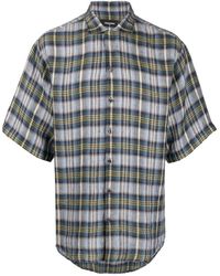 DSquared² - Plaid Check Buttoned-up Shirt - Lyst
