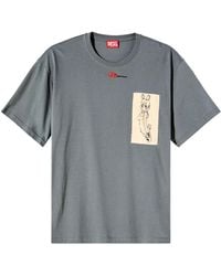 DIESEL - X Damiano David T-boxt Tシャツ - Lyst