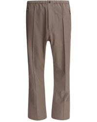 Needles - Elasticated-Waistband Logo-Embroidered Track Pants - Lyst