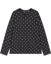 JNBY - Polka Dot Long-Sleeve T-Shirt - Lyst