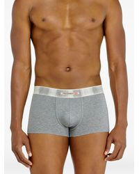 DIESEL - Drie Stretch Katoenen Boxershorts Met Satijnen Tailleband - Lyst