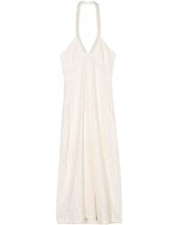 Liu Jo - Midi-jurk Met Halternek - Lyst