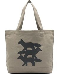 Maison Kitsuné - Stunt Fox Tote Bag - Lyst