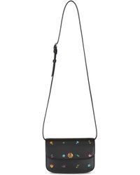 Etro - Essential Floral-embroidered Mini Shoulder Bag - Lyst
