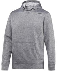 Reebok - Logo-Embroidery Hoodie - Lyst