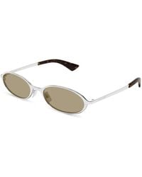 Saint Laurent - Oval-Frame Sunglasses - Lyst