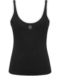 Philipp Plein - Ribbed-Knit Tank Top - Lyst